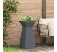 vidaXL Maceta Pilar Gris antracita 35 x 35 x 73 cm