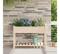 vidaXL Macetero de Jardín Beige 115 x 59 x 76,5 cm