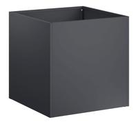 vidaXL Macetero de Jardín Gris Antracita 20 x 20 x 20 cm