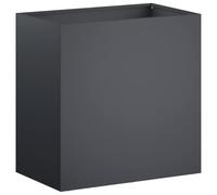 vidaXL Macetero de Jardín Gris Antracita 50 x 30 x 40 cm