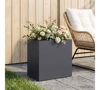 vidaXL Macetero de Jardín Gris antracita 50 x 30 x 50 cm