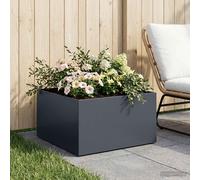 vidaXL Macetero de Jardín Gris antracita 60 x 60 x 30 cm