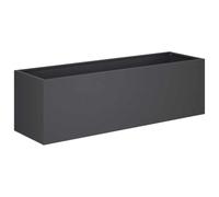 vidaXL Macetero de Jardín Gris Antracita 80 x 30 x 30 cm