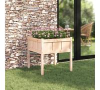 vidaXL Macetero de Jardín Naturaleza 70 x 70 x 70 cm