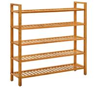 vidaXL Madera de Roble Maciza Zapatero con Armario Pasillo Entrada Dimensiones 50 x 27 x 40 cm (2 estantes), 100 x 27 x 40 cm (2 estantes), 50 x 27 x 60 cm (3 estantes)