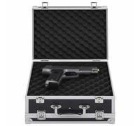 vidaXL Maletín para armas de aluminio y ABS negro