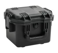 vidaXL Maletín protector para equipos 35 x 29,5 x 15 cm, Negro