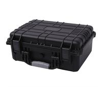 vidaXL Maletín protector de equipo negro 40,6x33x17,4 cm
