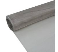 vidaXL Malla de alambre, 100 x 1000 cm, acero inoxidable 202