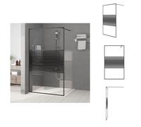vidaXL Mampara de ducha para cabina, color , 115x195 cm, vidrio templado de seguridad transparente - Mamparas de ducha