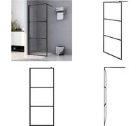 vidaXL Mampara de ducha para cabinas de ducha, vidrio templado transparente, color , 100x195 cm - Mampara de ducha - Mamparas de ducha - Ducha a pie - Duchas a pie