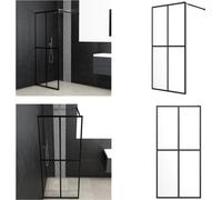 vidaXL Mampara de ducha para ducha tipo "walk-in", vidrio de seguridad transparente, 80x195 cm - Mampara de ducha - Mamparas de ducha - Mampara de ducha tipo "walk-in" - Mamparas de ducha tipo "walk-i