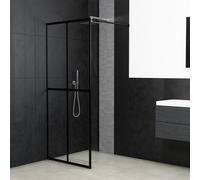 vidaXL Mampara de ducha vidrio templado transparente 100x195 cm