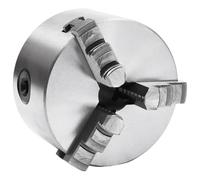 vidaXL Mandril de torno autocentrante de 3 mordazas K11 acero 100 mm con llave