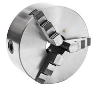 vidaXL Mandril de torno autocentrante de 3 mordazas 160 mm acero