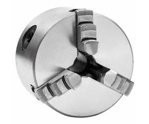 vidaXL Mandril de torno autocentrante de 3 mordazas 80 mm acero K11 80