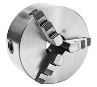 vidaXL Mandril de torno autocentrante 3 mordazas 160 mm acero K11