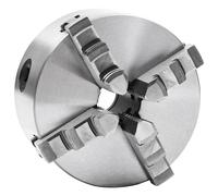 vidaXL Mandril de torno autocentrante de 4 mordazas 125 mm acero K12 125