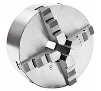 vidaXL Mandril de torno autocentrante K12 200 – 4 mordazas, 200 mm, acero