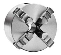 vidaXL Mandril de torno autocentrante de 4 mordazas 80 mm acero duradero