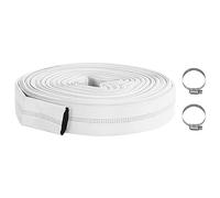 vidaXL Manguera contra Incendios de Tubo de Suministro de Agua Tubería Plomería Bombeo Riego Alta Presión Flexible Jardín Patio Cesped PVC 30 m 1"