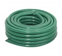 vidaXL Manguera de jardín PVC verde 0,75" 10 m