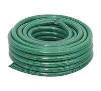 vidaXL Manguera de jardín PVC verde 0,75" 30 m