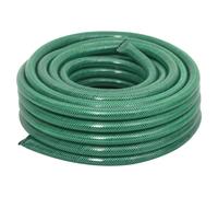 vidaXL Manguera de jardín PVC verde 0,75" 50 m