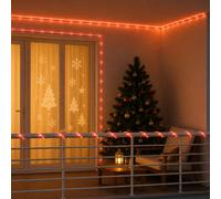 vidaXL Manguera de luces LED de Navidad 120 LED Rojo y 5 m