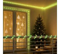 vidaXL Manguera de luces LED de Navidad 480 LED Verde 20 m