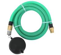 vidaXL Manguera de Succión con Conectores de Latón Herramienta Aspiración Color Negro, Verde, y mas