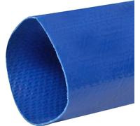 vidaXL Manguera plana de 50 metros, 1.5 pulgadas, de PVC