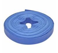 vidaXL Manguera plana de agua 25 m 1" PVC