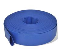 vidaXL Manguera Plana PVC Tubo de Suministro de Agua Tubería Plomería Dimensiones 38 mm/25 m, 25 mm/25 m, 50 mm/25 m y mas
