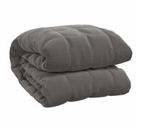 vidaXL Manta con peso tela gris 220x235 cm 15 kg