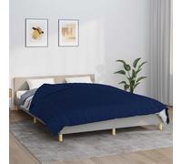 vidaXL Manta con peso tela azul 220x235 cm 15 kg