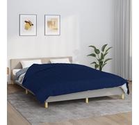 vidaXL Manta con peso tela azul 220x240 cm 15 kg