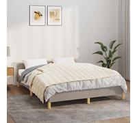 vidaXL Manta con peso tela color crema claro 138x200 cm 6 kg