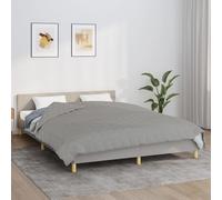 vidaXL Manta con peso tela gris 200x230 cm 13 kg