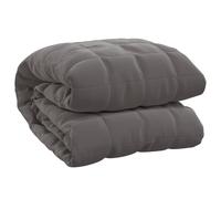 vidaXL Manta con peso tela gris 220x240 cm 11 kg