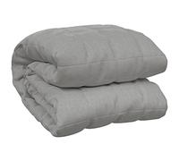 vidaXL Manta con peso Tela 220x240 cm 11 kg Gris – Manta calmante
