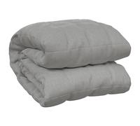 vidaXL Manta con peso tela gris 220x240 cm 15 kg