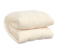 vidaXL Manta con peso 155x220 cm color crema claro 11 kg