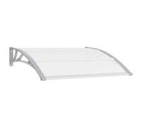 vidaXL Marquesina para Puerta PC 120x100 cm