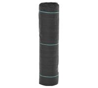 vidaXL Membrana antihierbas Negra 0,5x50 m PP