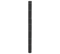 vidaXL Membrana antihierbas Negra 1,5x50 m PP