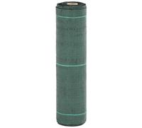 vidaXL Membrana antihierbas Verde 0,5x50 m PP