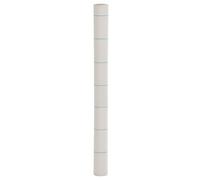 vidaXL Membrana de malezas PP blanca 1,5x150 m