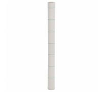vidaXL Membrana de malezas PP Blanca 1,5x50 m