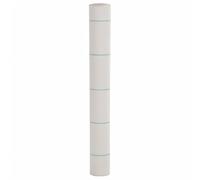 vidaXL Membrana para malezas PP blanca 1x10 m